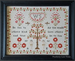 KIND & TRUE CROSS STITCH PATTERN